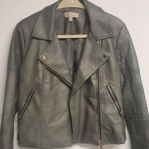 Philosophy Faux Leather Moto Jacket